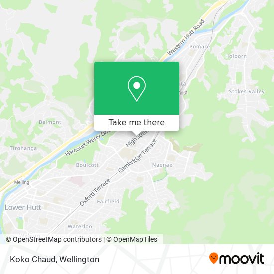 Koko Chaud map