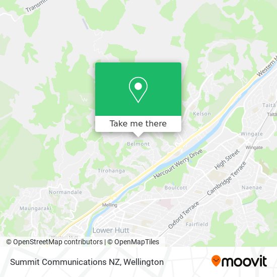 Summit Communications NZ地图