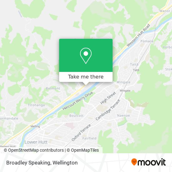 Broadley Speaking map
