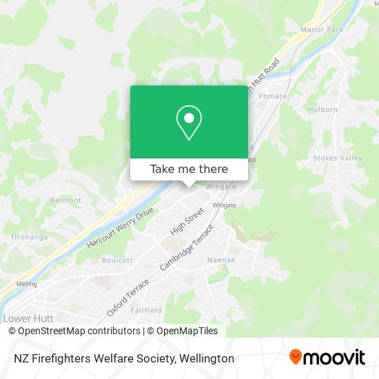 NZ Firefighters Welfare Society地图