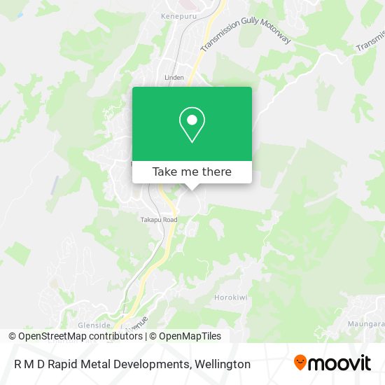 R M D Rapid Metal Developments map