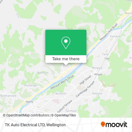 TK Auto Electrical LTD map