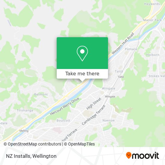 NZ Installs map