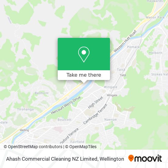 Ahash Commercial Cleaning NZ Limited map