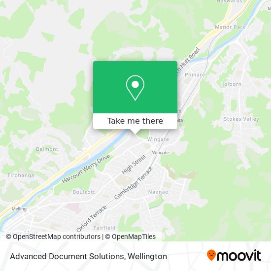 Advanced Document Solutions map