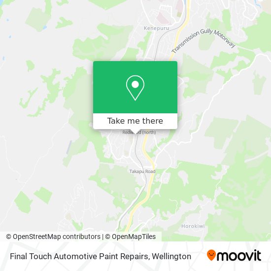 Final Touch Automotive Paint Repairs map