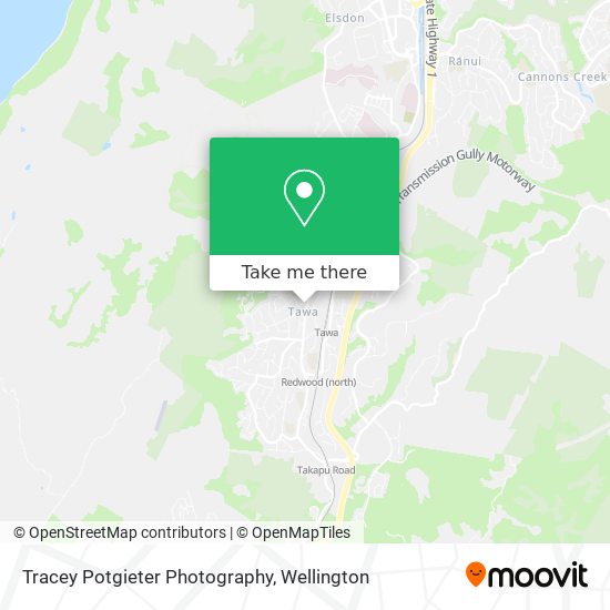 Tracey Potgieter Photography map
