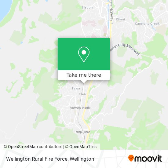 Wellington Rural Fire Force地图