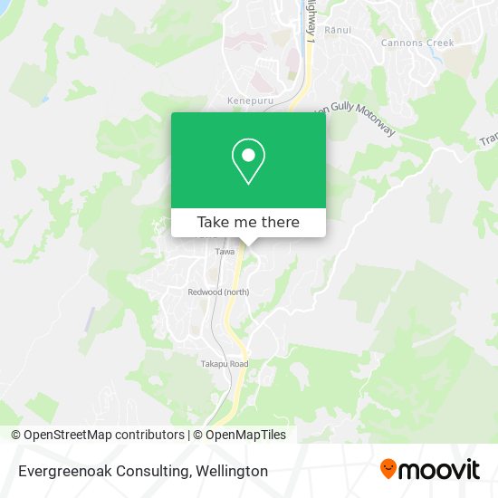 Evergreenoak Consulting map