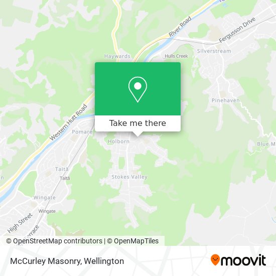 McCurley Masonry map