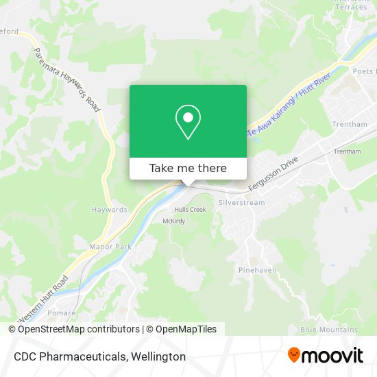 CDC Pharmaceuticals map
