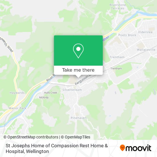 St Josephs Home of Compassion Rest Home & Hospital map