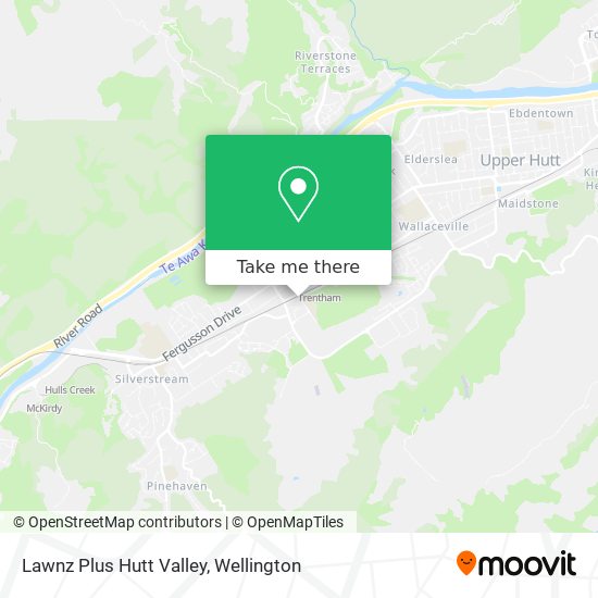 Lawnz Plus Hutt Valley map