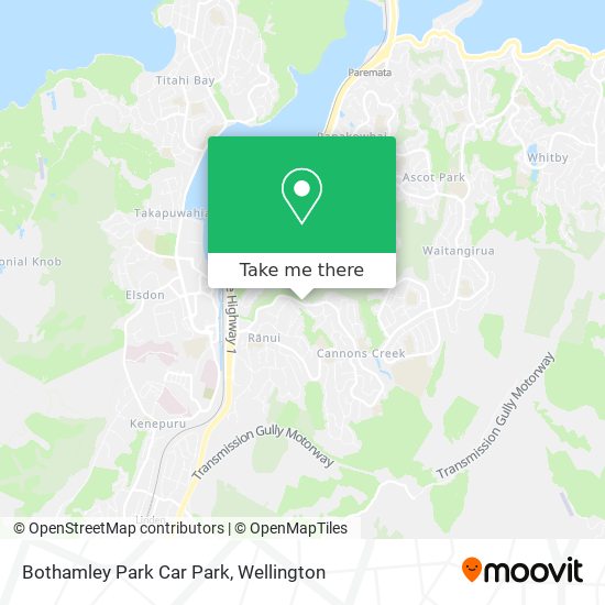 Bothamley Park Car Park map