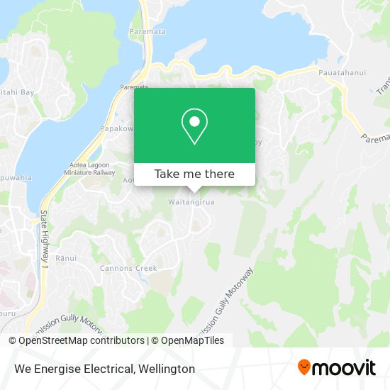 We Energise Electrical map