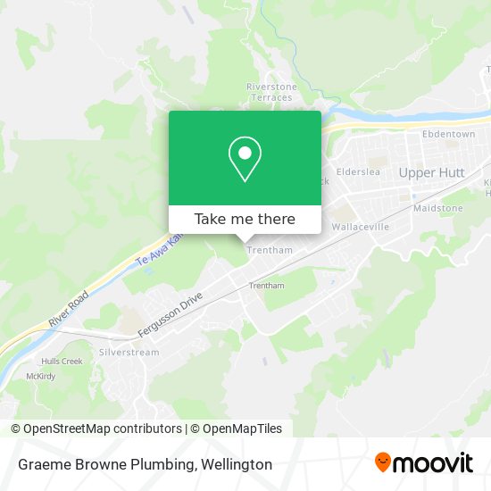 Graeme Browne Plumbing map