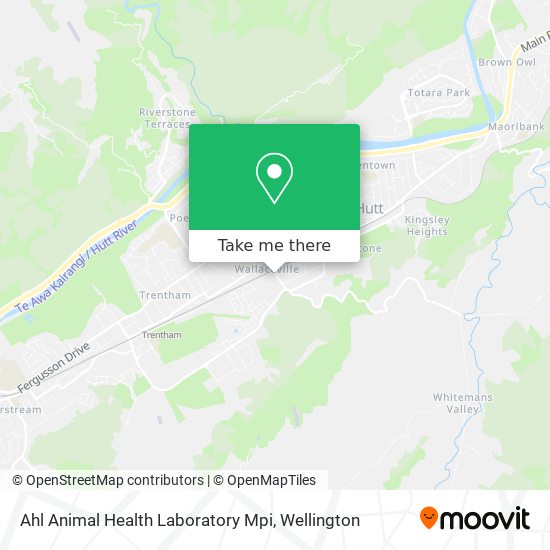 Ahl Animal Health Laboratory Mpi map