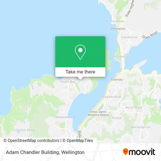 Adam Chandler Building map