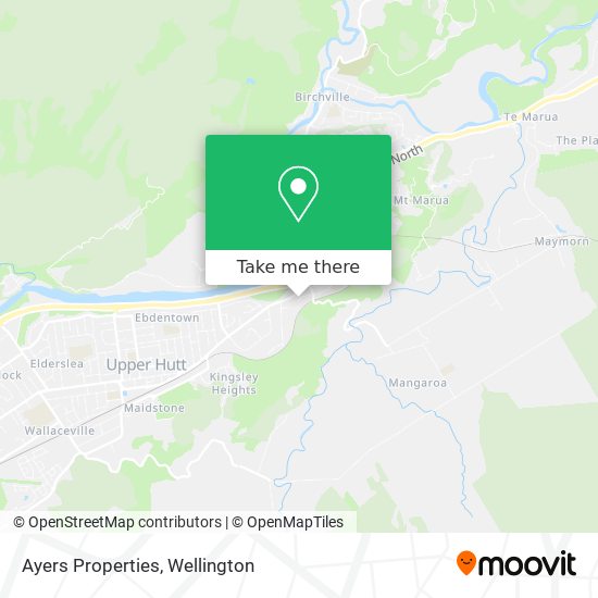 Ayers Properties map