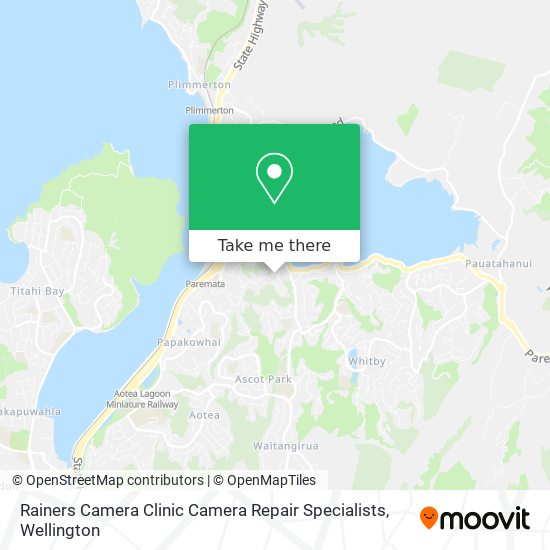 Rainers Camera Clinic Camera Repair Specialists map