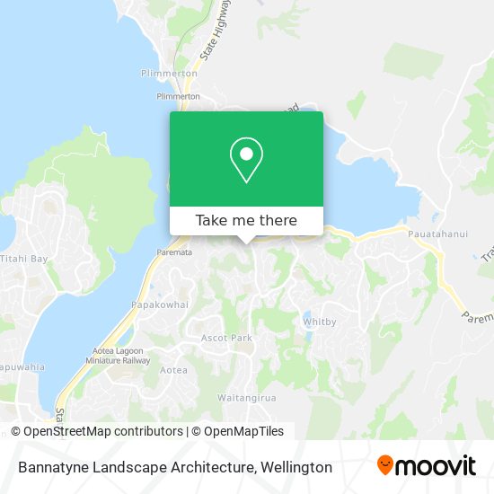 Bannatyne Landscape Architecture map