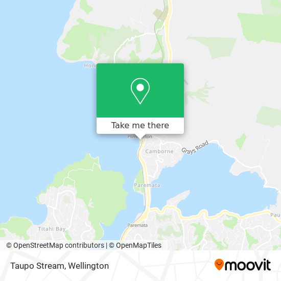 Taupo Stream地图