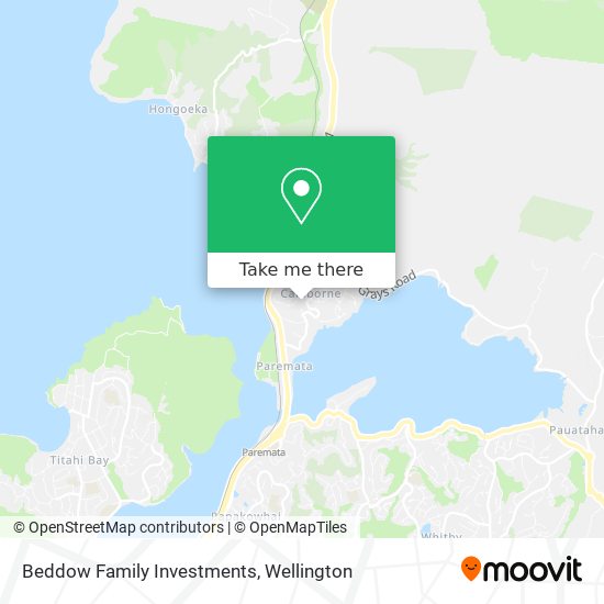 Beddow Family Investments map