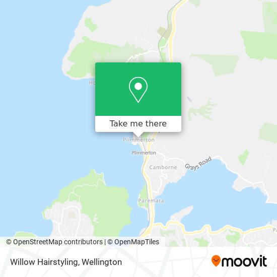 Willow Hairstyling map