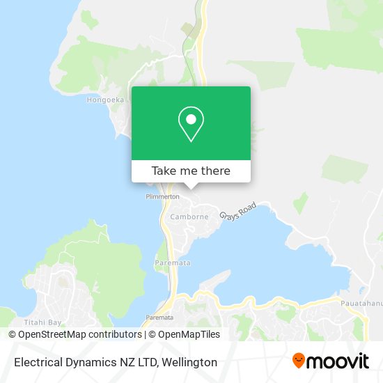 Electrical Dynamics NZ LTD map