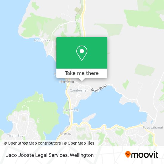 Jaco Jooste Legal Services map