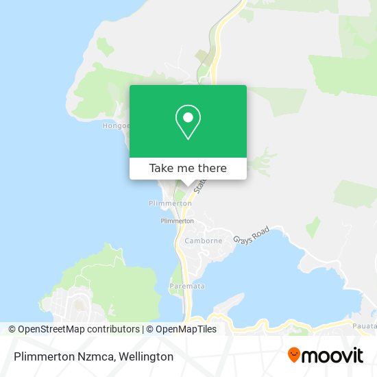 Plimmerton Nzmca map