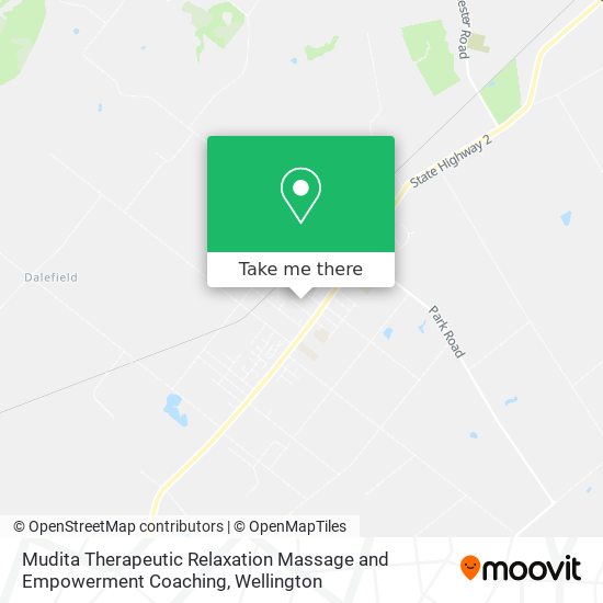 Mudita Therapeutic Relaxation Massage and Empowerment Coaching map