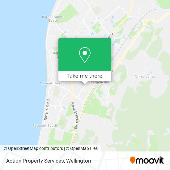 Action Property Services map