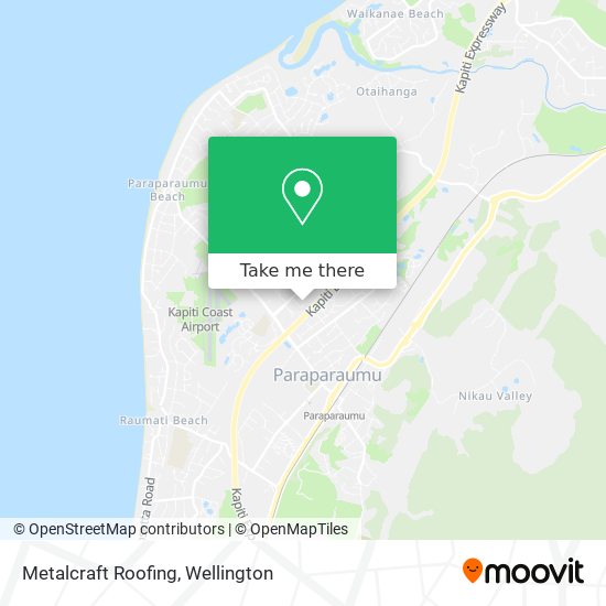 Metalcraft Roofing map