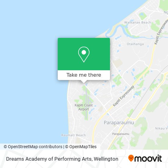 Dreams Academy of Performing Arts map