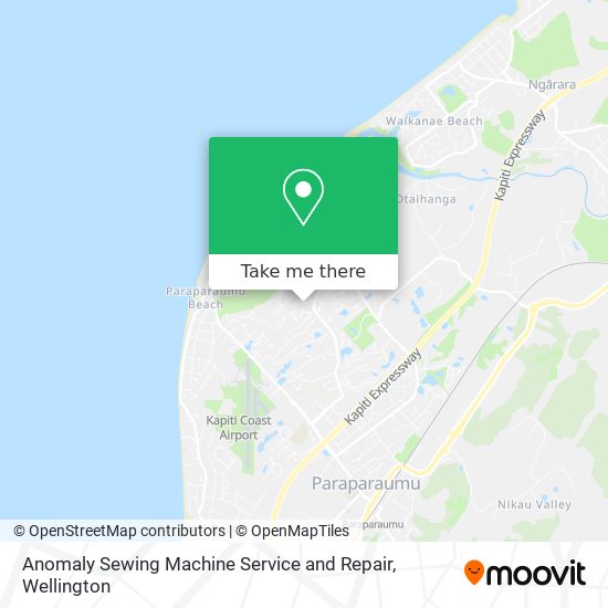 Anomaly Sewing Machine Service and Repair map