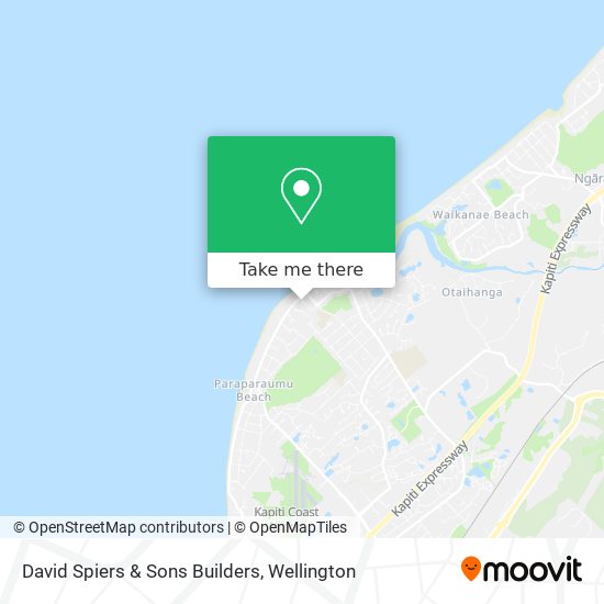 David Spiers & Sons Builders map