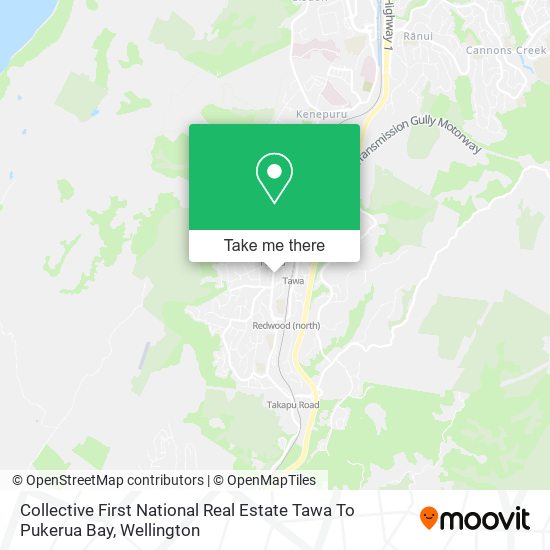 Collective First National Real Estate Tawa To Pukerua Bay map