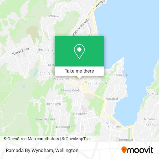 Ramada By Wyndham map
