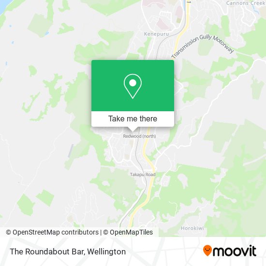 The Roundabout Bar map