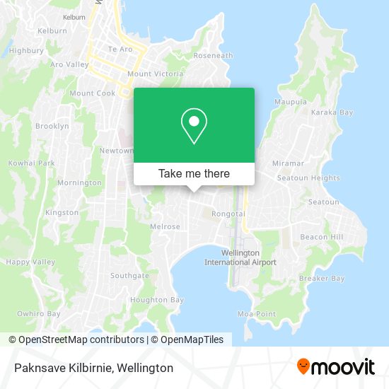 Paknsave Kilbirnie map