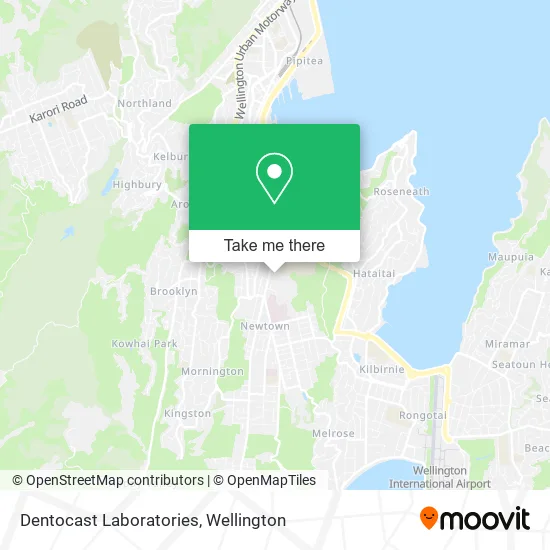 Dentocast Laboratories map