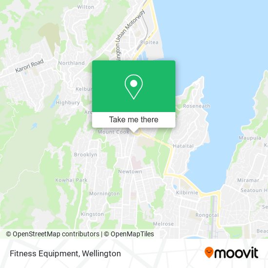 Fitness Equipment map