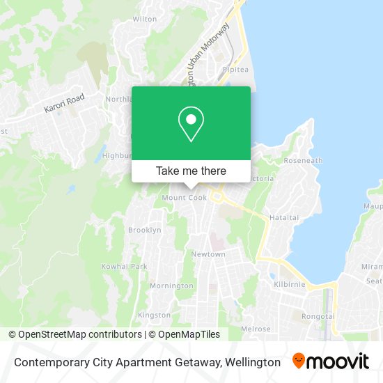 Contemporary City Apartment Getaway map