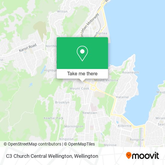 C3 Church Central Wellington map