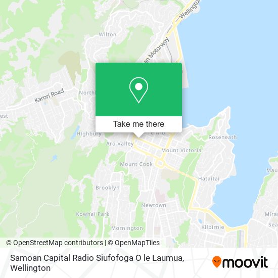 Samoan Capital Radio Siufofoga O le Laumua map