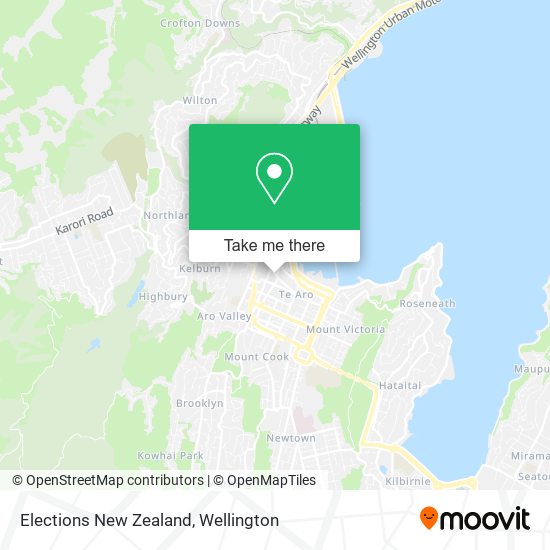 Elections New Zealand地图