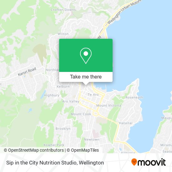 Sip in the City Nutrition Studio map