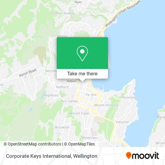 Corporate Keys International map