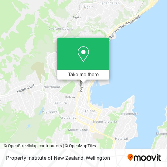 Property Institute of New Zealand map